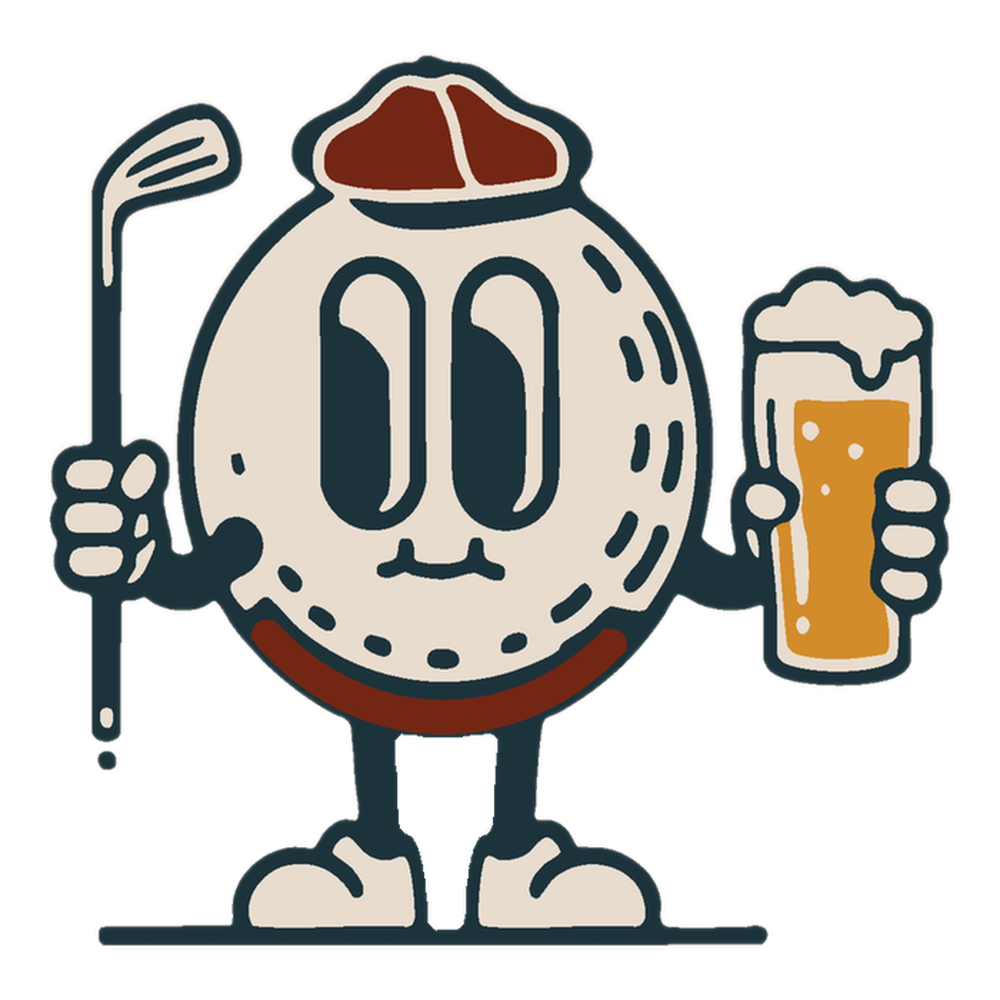 The Ball — Happy Hour Golfing Co. Mascot